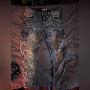 PREME cargo biker denim